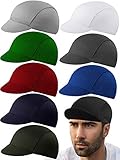 9 Pieces Summer Cycling Cap Under Helmet Unisex Breathable Bike Hat Sweat Absorbent Bicycle Cap for Men and Women Running Outdoor Sports, 9 Colors