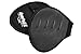 REAL Leather Workout Grips That Fit Like A Glove! For Crossfit | Weight Lifting | Gymnastics (Black)