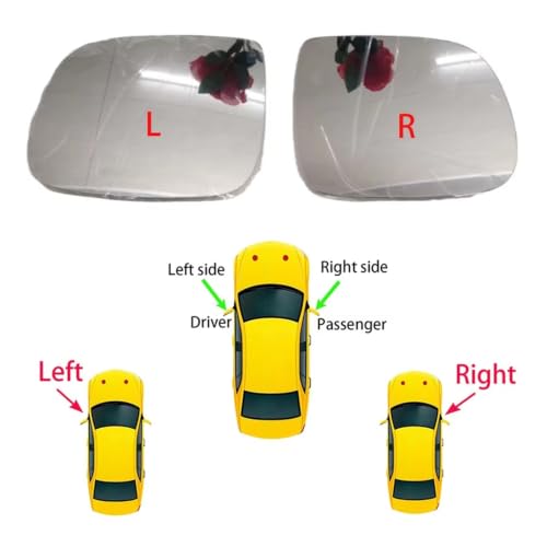 Verre de rétroviseur Q7 Q5 miroir dégivrant de remplacement extérieur - 3
