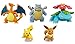 Produktbild Tomy - Pokemon Set 5 Figuren Kollektion KANTO REGION Pikachu Charizard Blastoise Venusar Eevee Gashapon Japan - mehrfarbig - 2-5cm