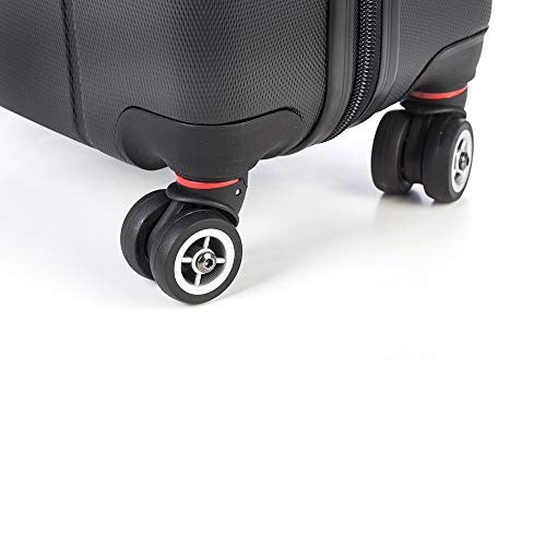 Mala viagem Primicia ABS Giro 360° Grande - Preta