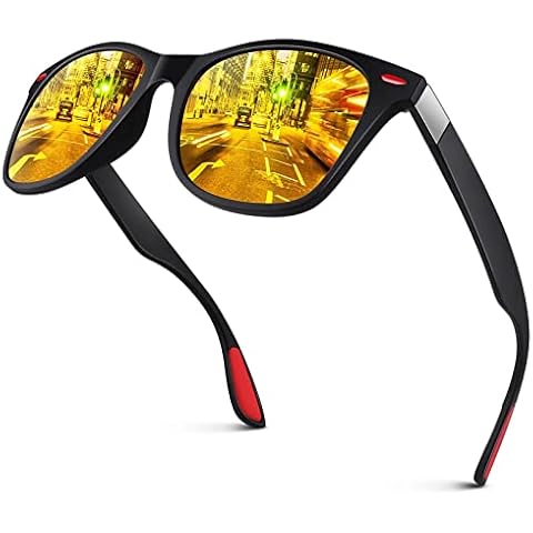 LINVO Polarised Sunglasses with UV400 Protection Cover