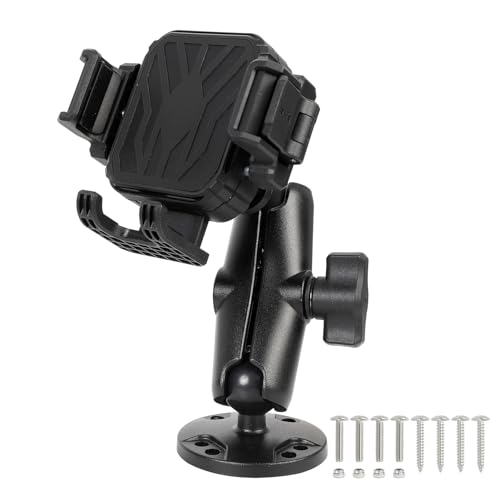 FPN Screw-Mounted Phone Mount with Vibration Dampener for Car Boat Truck