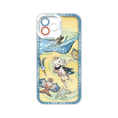 Ή iPhone 17/16/E/15/ Pro Max/Plus  _vWFNg TPU X}zP[X - hՌ ^ ω XN[ی@\t (Z1853,iPhone 16 P[X)