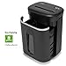 Aurora Anti-Jam 14-Sheet Crosscut Paper/CD and Credit Card Shredder/with 6-Gallon pullout Basket 120 Minutes Continuous Run Time