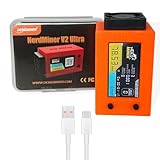 New NerdMiner V2 Ultra 78KH/S Bitcoin Solo Miner Low Power, WiFi,USB-C,T Display S3 with Fan, Lucky Crypto Miner for 3.125 BTC by ACMINE