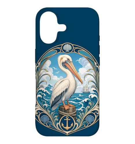 Coastal Pelican �A�[���k�[�{�[ �I�[�V�����o�[�h�A���J�[ �X�}�z�P�[�X iPhone 17 �p