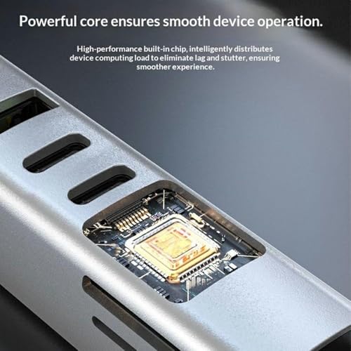 Image of USB C Hub 7-in-1, Multiport Adapter with 4K HDMI, 100W PD Charging, SD /TF Card Reader, 1 USB-A 3 .0 and 2 USB-C 2.0 Data Transfer Ports for Ma /Book Pro /Air, 1P.ad Pro, Laptop, XPS (TYS-7HD-2C)