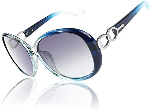 CGID Sunglasses Womens Ladies Polarised Retro Designer Sun Glasses Brown Big Frame Oversized Shades UV Protection