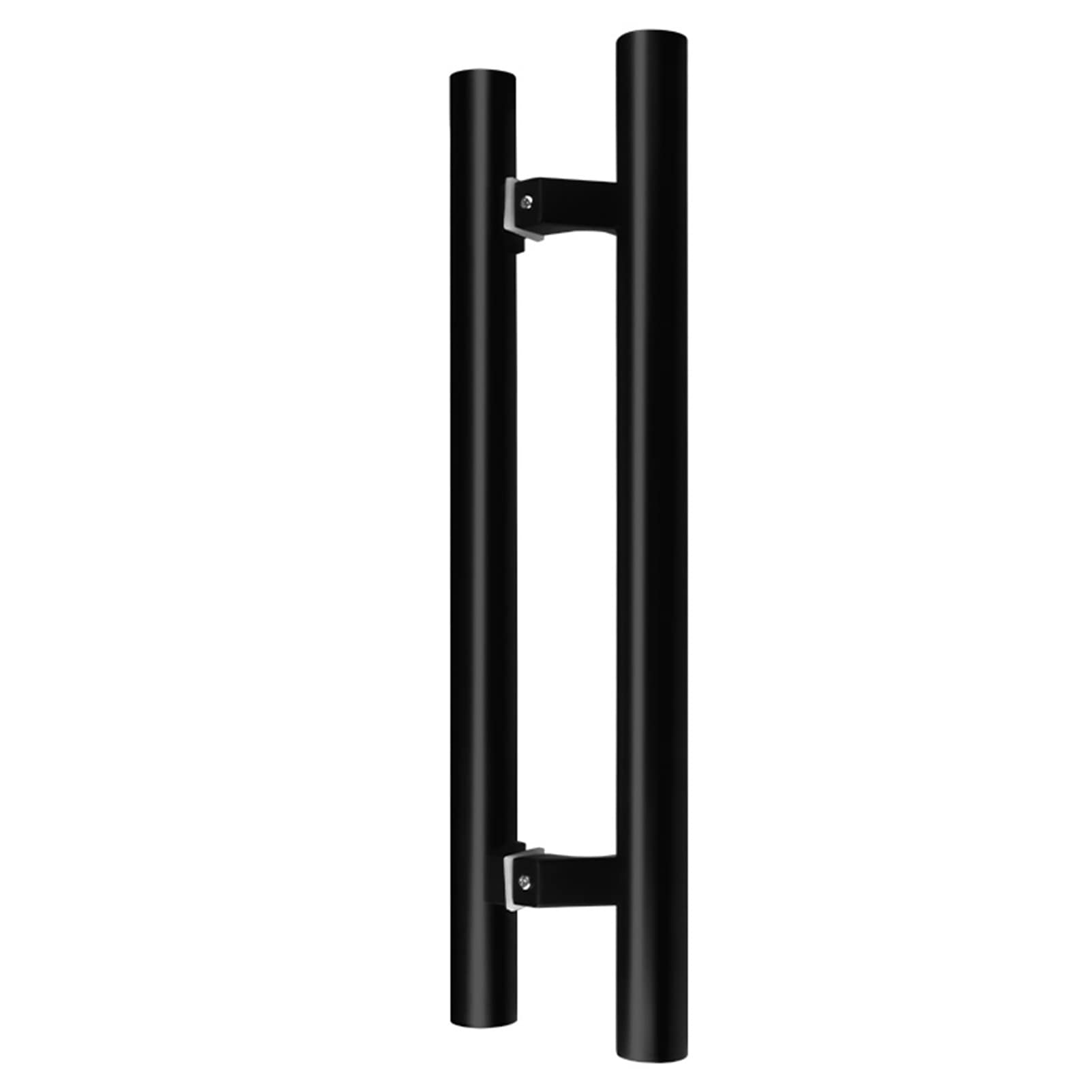MXXQRHF Stainless Steel Opaque Glass Door Handle Set, 120cm Large Push Handle for Bathroom & Kitchen Barn, Interior/Exterior Entryway Hardware, Easy Installation