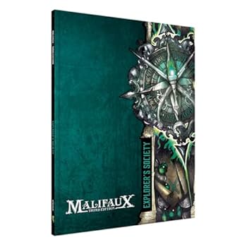 Paperback Malifaux: Explorer's Society Faction Book (23028) Book