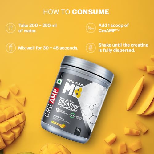 MuscleBlaze Store MuscleBlaze Creatine Monohydrate CreAMP Powder 100g - Image 7
