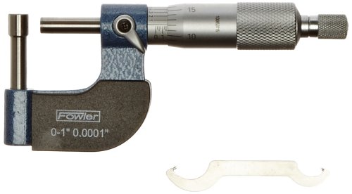 Fowler 52-510-601-1, Cylindical Tube Micrometer with 0-1