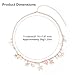 Seashell Starfish Waist Chain for Women, Adjustable Starfish Pearl Body Chain Fashionable Summer Beach Belly Jewelry Gold Shell Belt for Swimwear & Outfits
