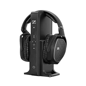 Sennheiser RS 175 Digitaler drahtloser Over-Ear-Kopfhörer – Bassverstärkung und Surround-Sound für Heim- und TV…