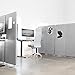 VIVO Freestanding 72 x 66 inch Privacy Panel, Cubicle Divider, Acoustic Wall Partition, x3 24 inch Panels, Gray, PP-3-T072G