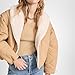 ASTR the label Women's Nadine Jacket, Khaki, Tan, XS