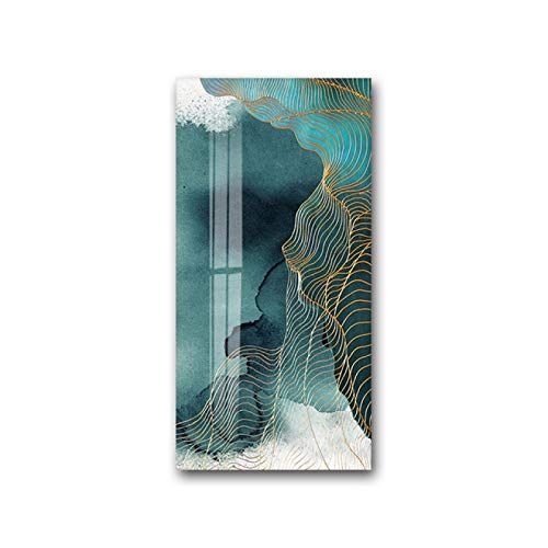 Grandes images bleues décoratives impression haute définition 80x160