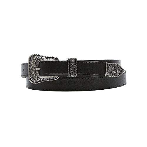 Cinto Feminino Em Couro Comfort Cor Preto F001 (GG)