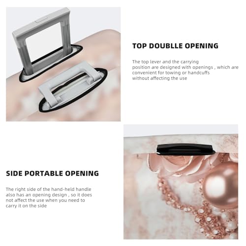 Travel Luggage Cover Fashion Suitcase Protector Blush Spandex Baggage Covers Washable Suitcase Covers Anti-Scratch Luggage Cover Protectors Fits 18-32 Inch Suitcases X-Large4