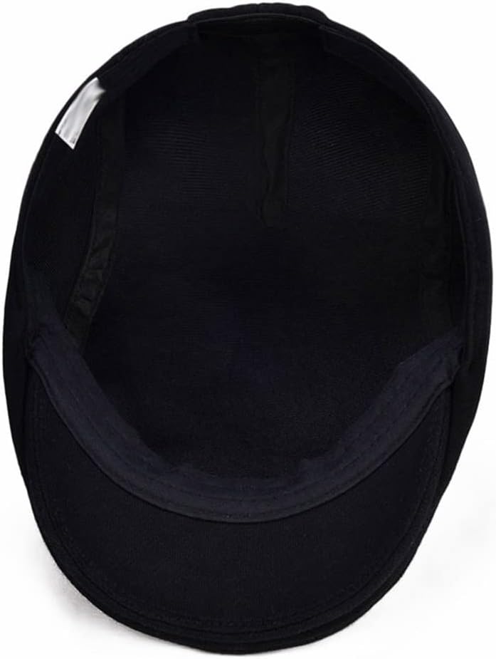 Men's Women's Soft Beret Flat Cap Driver Retro Spring Casual Baker Newsboy Hat