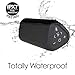 OontZ Ultra Dual Portable Bluetooth Speaker 5.0 2-Pack – IPX7 Waterproof, 14W Enhanced Sound, 20-Hr Battery, 100ft Range, Deep Bass & Clear Audio, Durable for Shower, Pool, or Beach (Black)