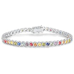 3mm S-Shape Bracelet-White Gold