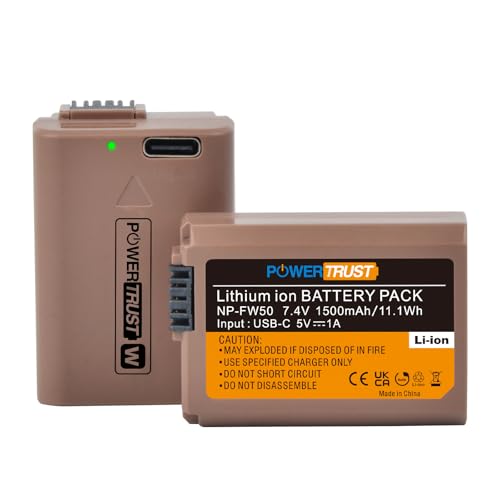 Kit baterías NP-FW50 USB-C para vlogs de viajes con Sony ZV-E10 y RX10 2