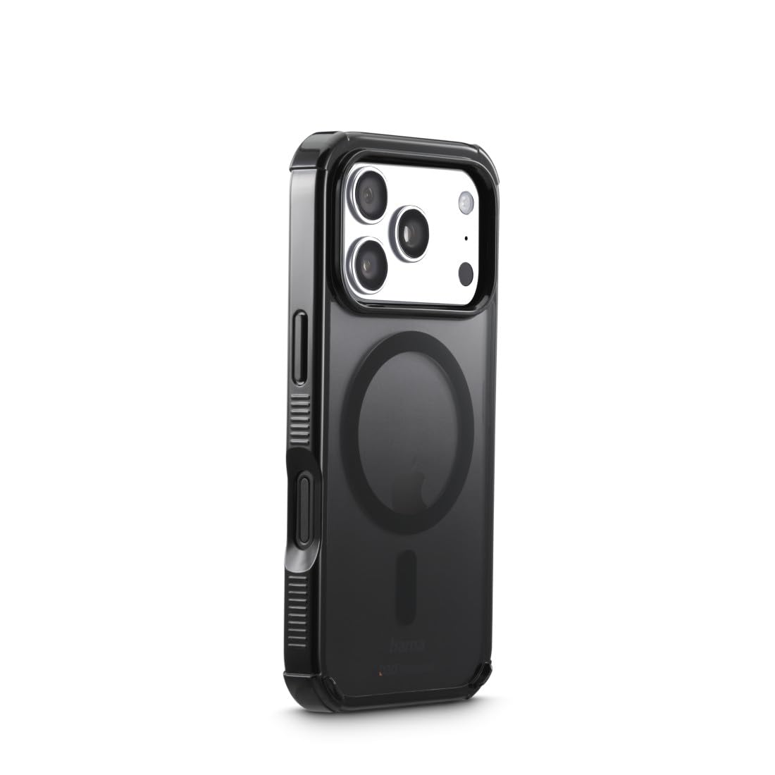 Hama Coque iPhone 17 Pro Extreme Protect MagSafe (D3O Bumper Incassable, Anti-Chocs, Resistant aux Chutes 3.5m, Anti Jaunissement, Bords Surélevés, Coque magnétique Chargement Induction) Noir