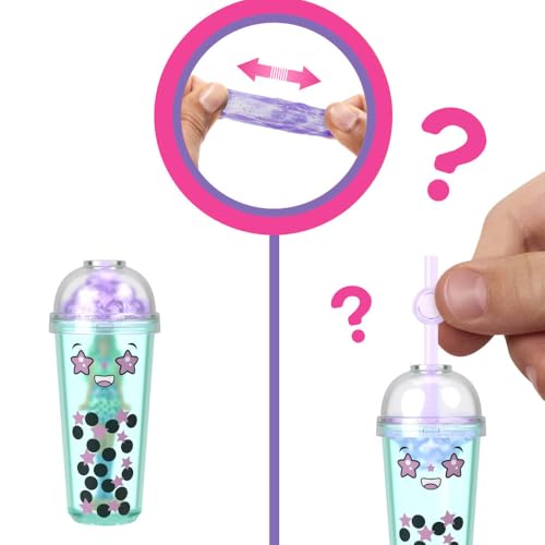 Barbie Mini Barbie Land 5-Pack Pop Reveal Dolls, 1.5-inch Mini Doll with Surprise Reveal & Sensory Play Piece (Styles May Vary) - image 2