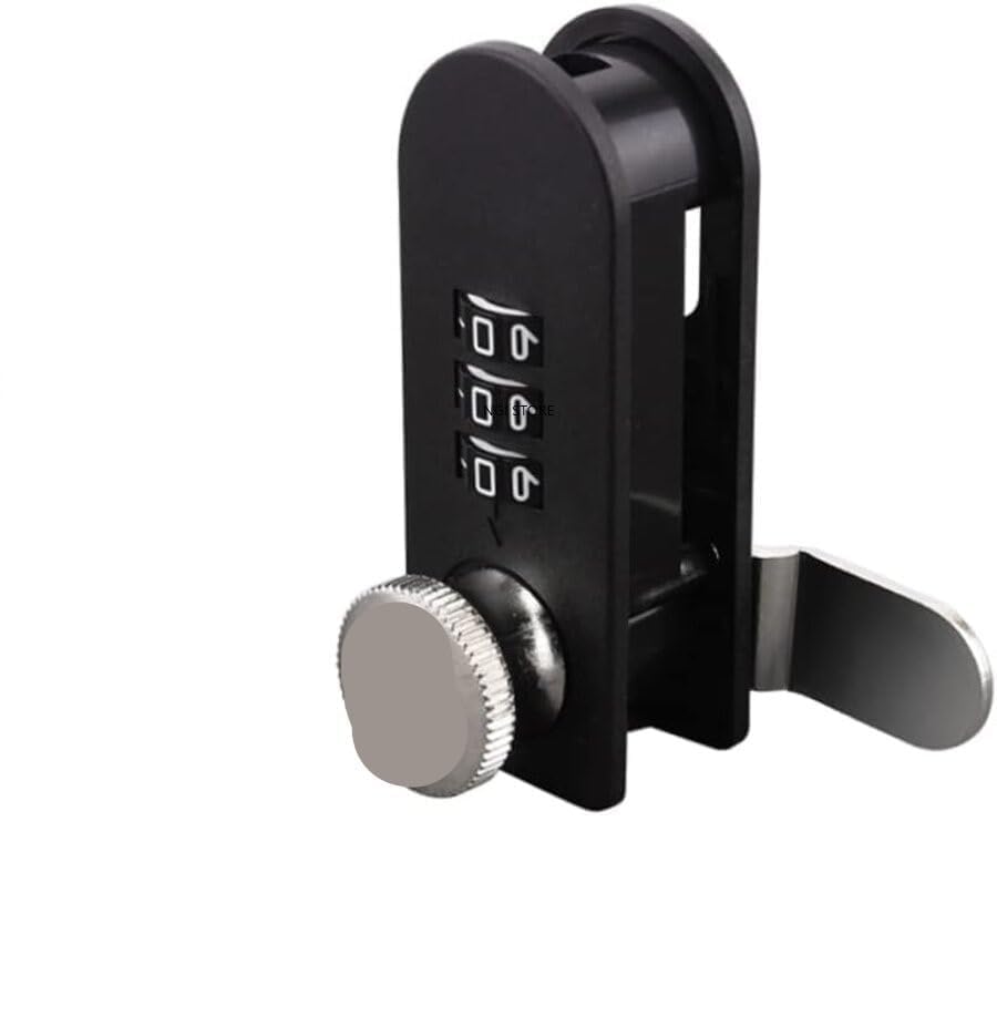 APURK Combination Lock Latch Password Drawer Office File Cabinet Smart Cam Code Lock Furniture Password Turntable Lock Hardware (Pack of 1)-image-48