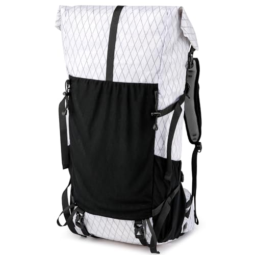 Hiking Backpack,40L to 50L Extra Large Capacity Hiking Bag,Internal Frame Camping Backpack,Upgraded...