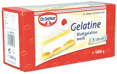 Oetker Blattgelatine silber 1kg
