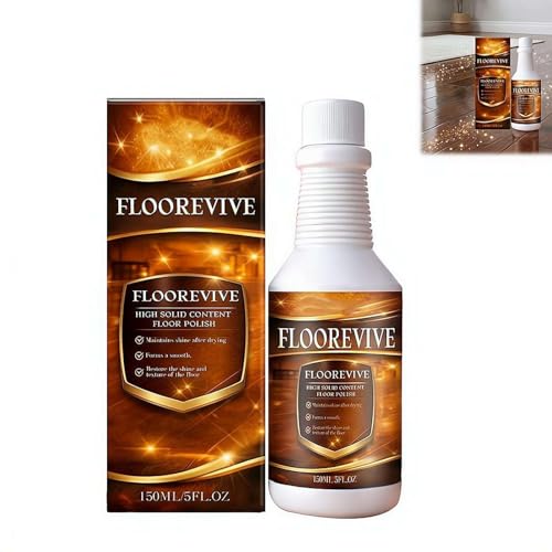 Floorvive Professional Floor Restorer Floors Restore & Polish Wood Cleaner And Floor-Restore Agent Cleans And Revives Wood Floors Floorevive Floor Cleaner for Tile Restores Shine & Luster