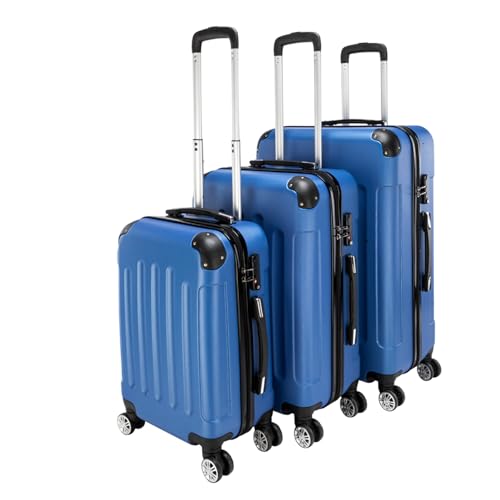 Luggage Sets 3-In-1 Portable ABS Trolley Case Large Suitcases Small Travel Suitcase Vintage Suitcase Universal Wheel 20