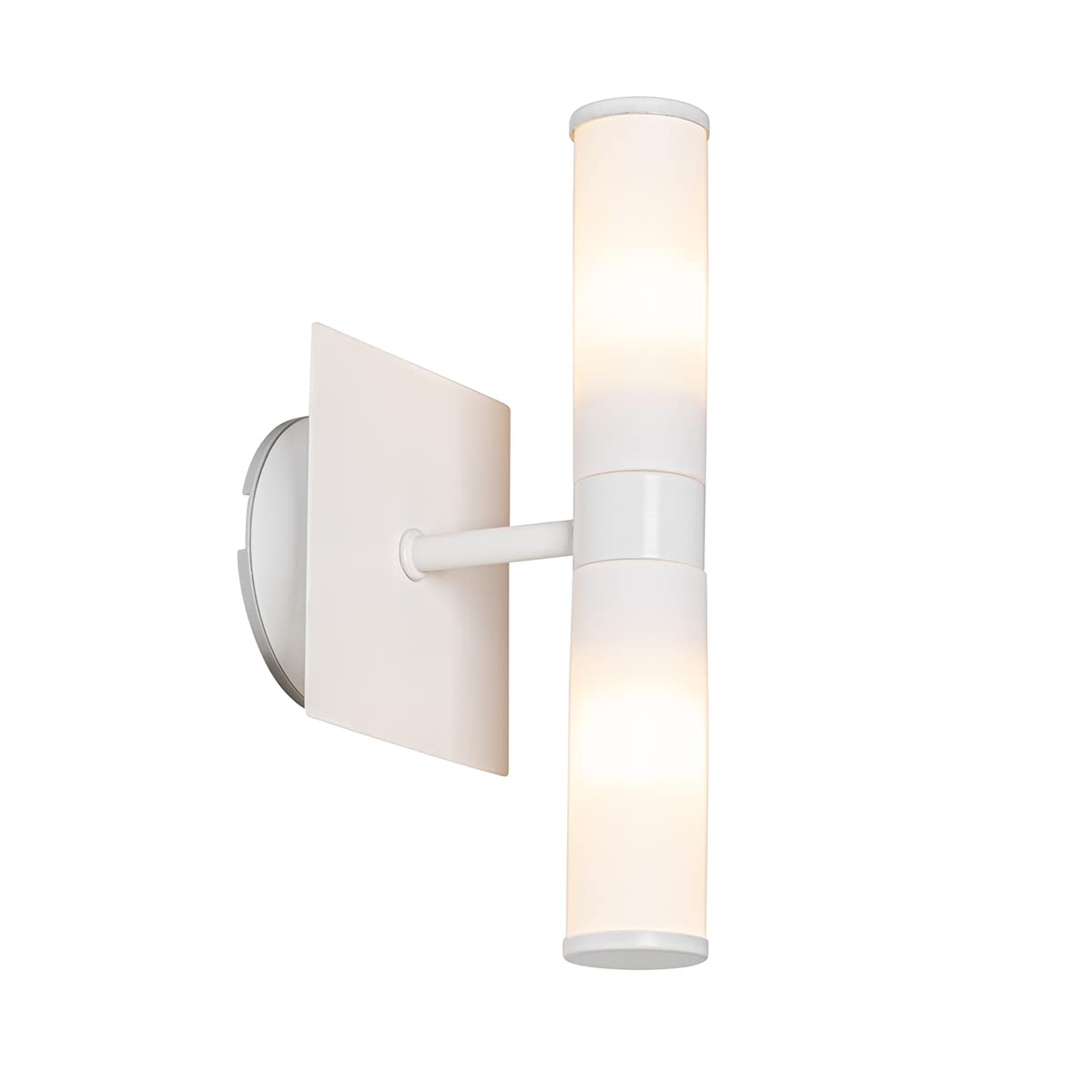 Qazqa Moderne Buiten Wandlamp Donkergrijs Incl. Led 2-lichts Ip54 - Mal