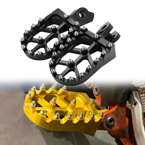Repose-Pieds CNC Moto Élimine Glissement Pédales Yamaha Tenere 660