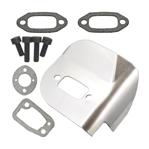 Kit de junta y perno de deflector para reparar motosierra 61 en el bosque