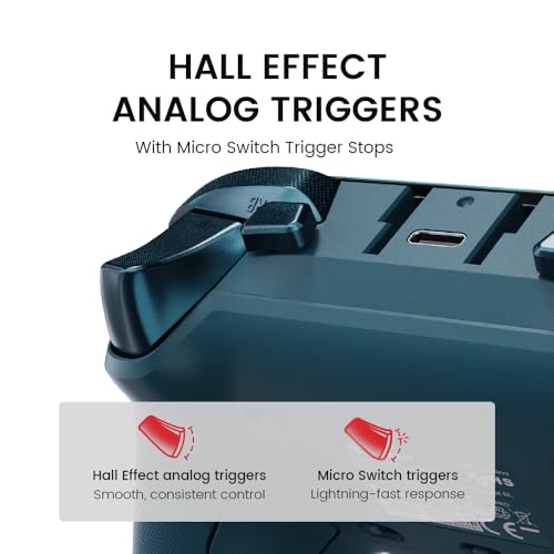 GameSir G7 Pro 1000Hz Controller met Oplaadstation: Xbox Series X|S, Xbox One, Win 10/11 & Android - TMR Joysticks, Verstelbare Triggers & 4 Programmeerbare Knoppen - WUCHANG: Fallen Feathers Edition - Afbeelding 5