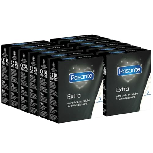 Billy Boy Sicheres Gefühl Kondome – transparente Kondome mit mehr Wandstärke, 6-Stück