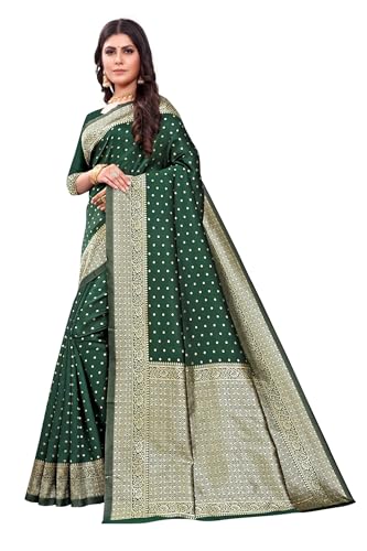 Image of Avantika Fashion Women's Kanjivaram Soft Silk Banarasi Sarees With Blouse Piece