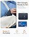 TORRAS EasyGo 10000mAh Magnetic Portable Charger Power Bank for iPhone, Fast Charging Travel Essential Wireless Battery Pack with Stand Compatible with Magsafe,17 Pro Max,Pro,16,15,14,13,12, Deep Blue