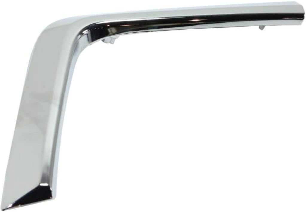 for Mitsubishi Outlander Sport/RVR Front Bumper Trim 2016 17 18 2019 Passenger Side | Front | Lower | Garnish | Chrome | Molding | MI1047102 | 6407A172