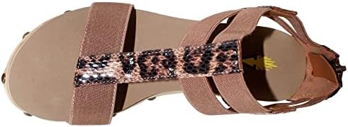 VOLATILE Women's Zayanta Tan Leopard Sandal, Size 8 | Image 3