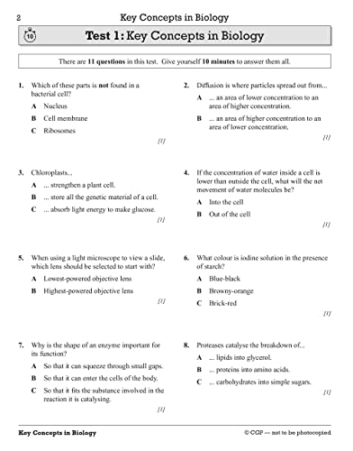 New Grade 9-1 GCSE Biology: Edexcel 10-Minute