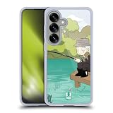 Head Case Designs Pescare Un Lavoro Head Case Mix Custodia in Gel [Protezione di Grado Militare] Compatibile con Samsung Galaxy S25 E Compatibile con MagSafe