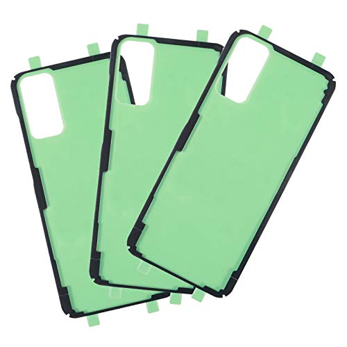 D-FLIFE 3pcs OEM Original Back Rear Cover Battery Cover Sticker Adhesive Glue Tape Replacement for Samsung Galaxy S20 (for S20)