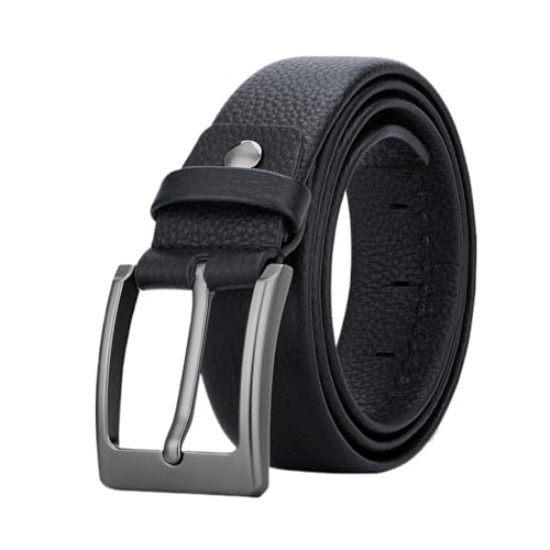 Men's Leather Belt Needle Buckle Belt Men's Top Layer Cowhide Casual Belt