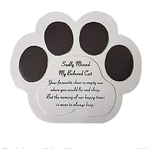 My Beloved Cat Paw Pet Graveside Ornament by David...