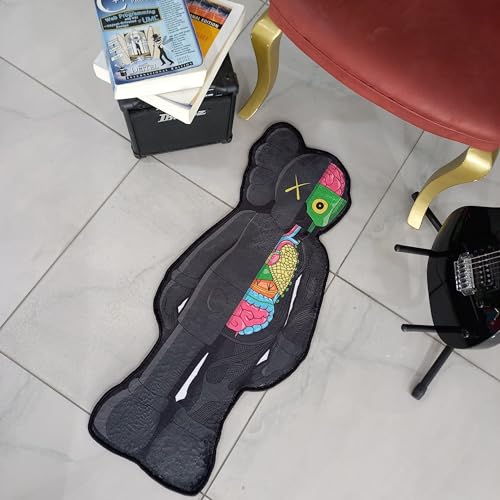 Tapete Decorativo en Forma de Zapatilla 1.3x3 ft miniatura 3